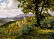 Albert Bierstadt Olevano USA oil painting artist